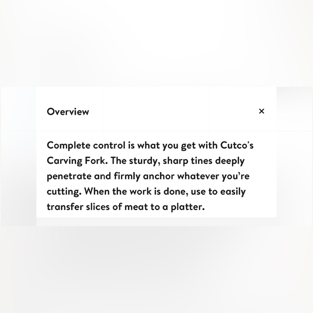 CUTCO serving fork - Picture 5 of 6